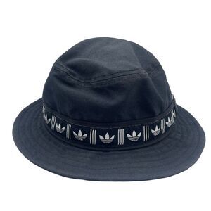 Adidas Logo Black Bucket Hat OSFA